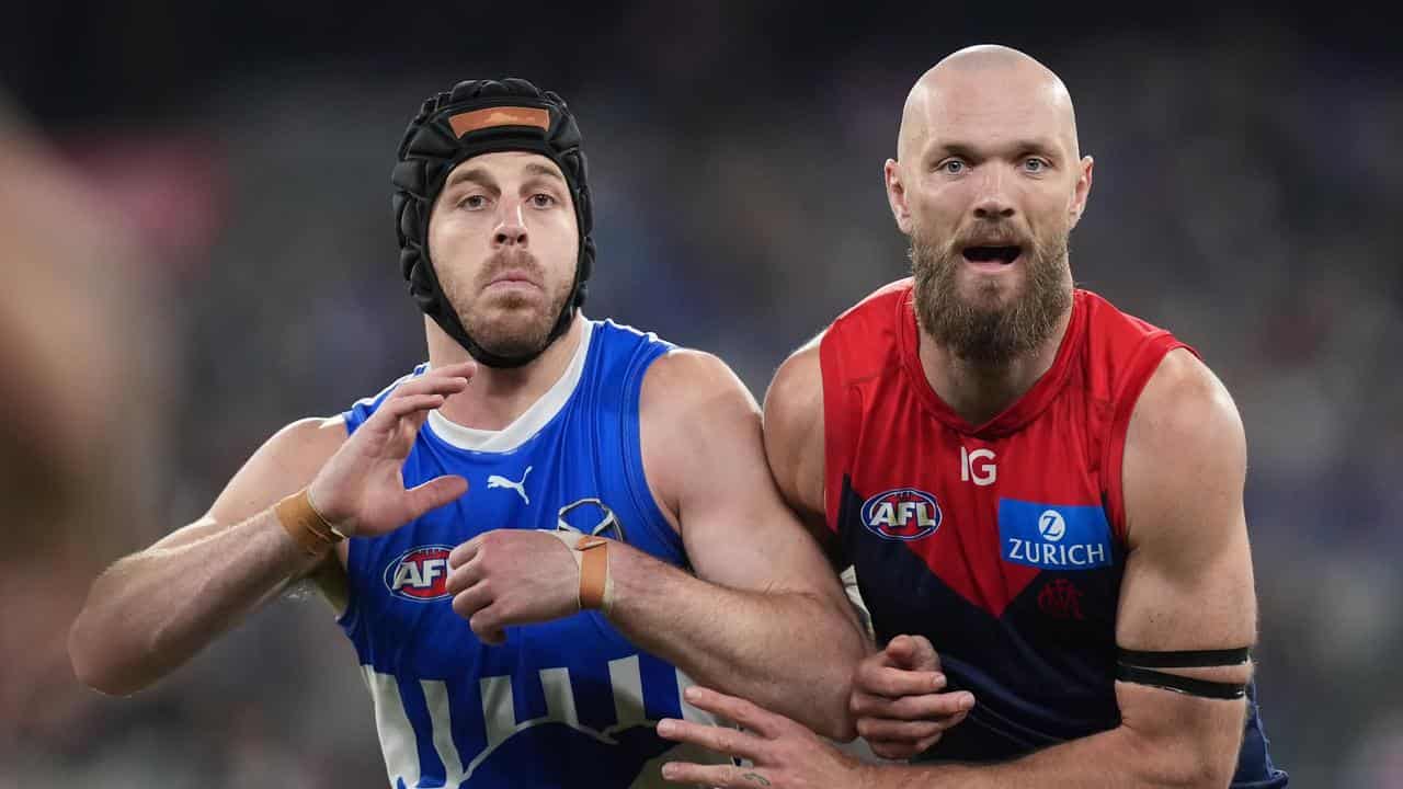 Tristan Xerri and Max Gawn.