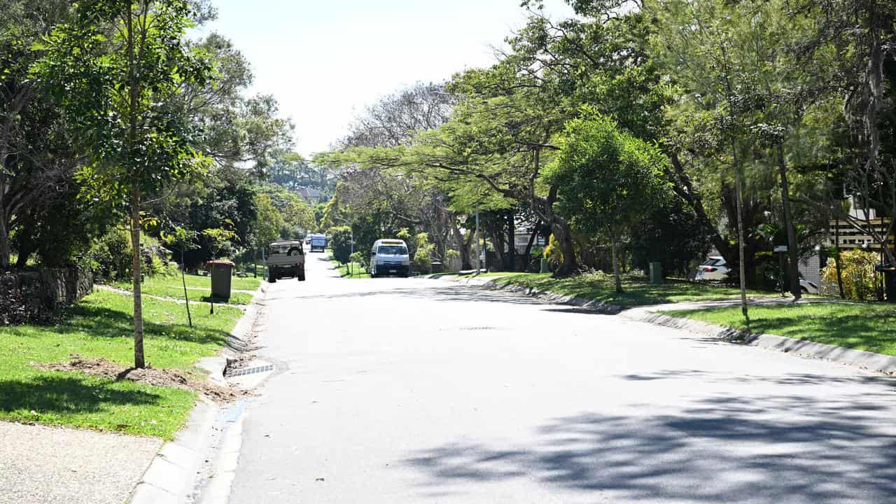 Kentville Street in Mitchelton, Brisbane, where the bodies were found