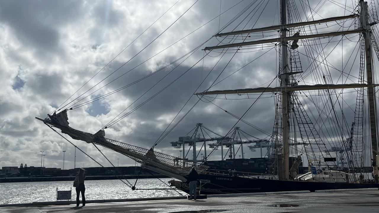 The Leeuwin tall ship