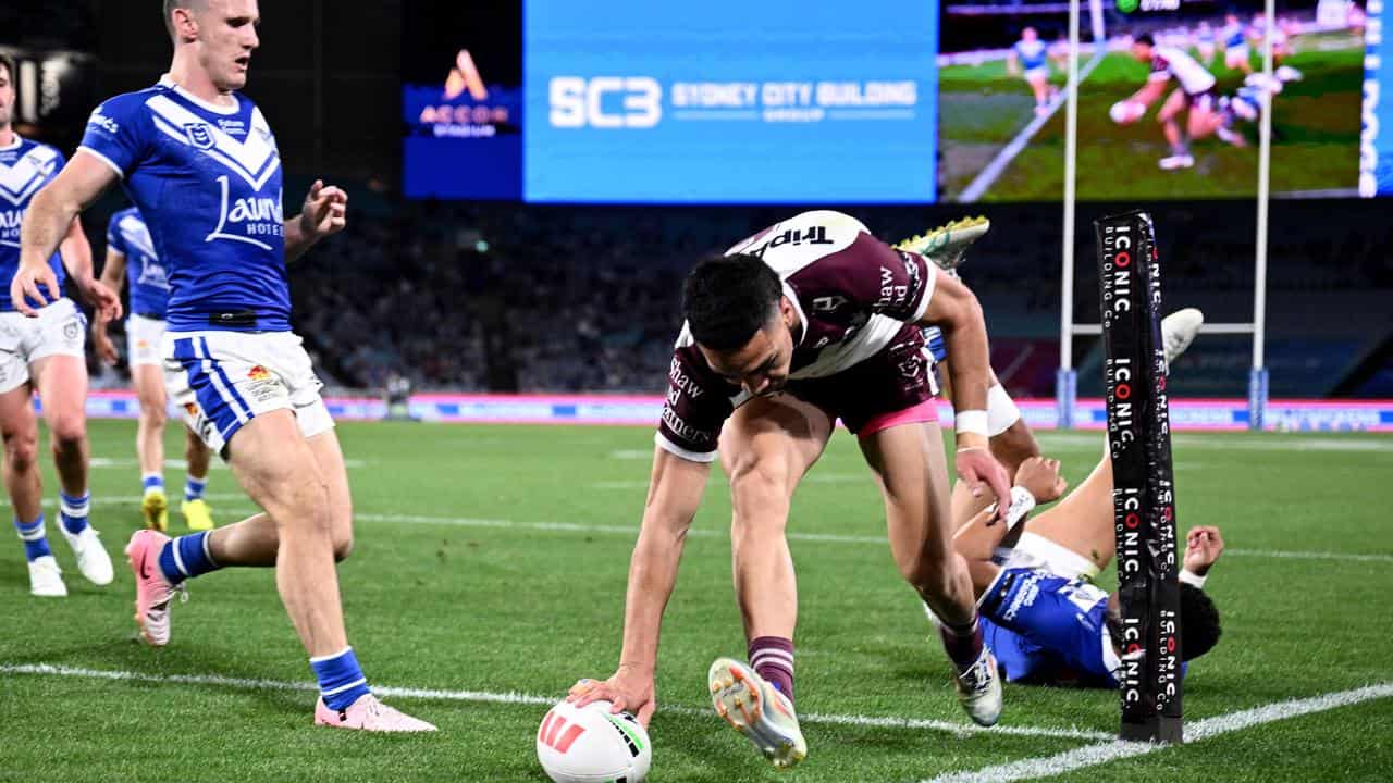 Lehi Hopoate scores.