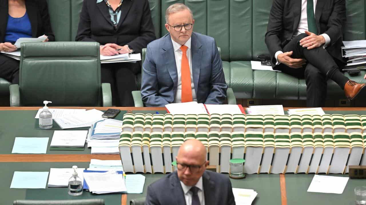 Anthony Albanese and Peter Dutton