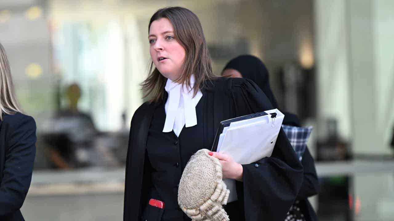 Crown prosecutor Stephanie Gallagher