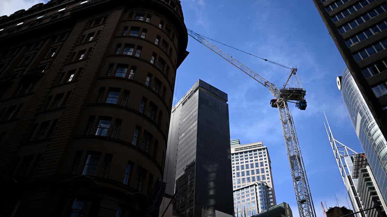 Construction work in Sydney