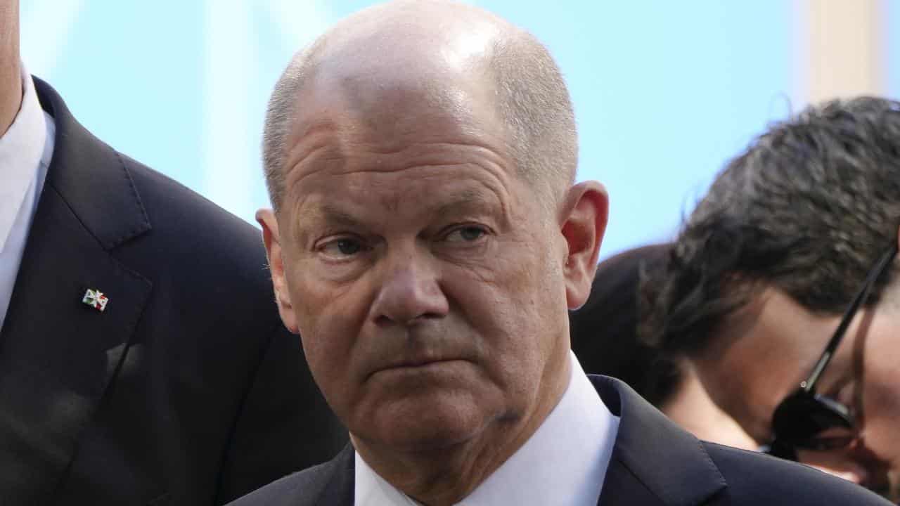 German Chancellor Olaf Scholz