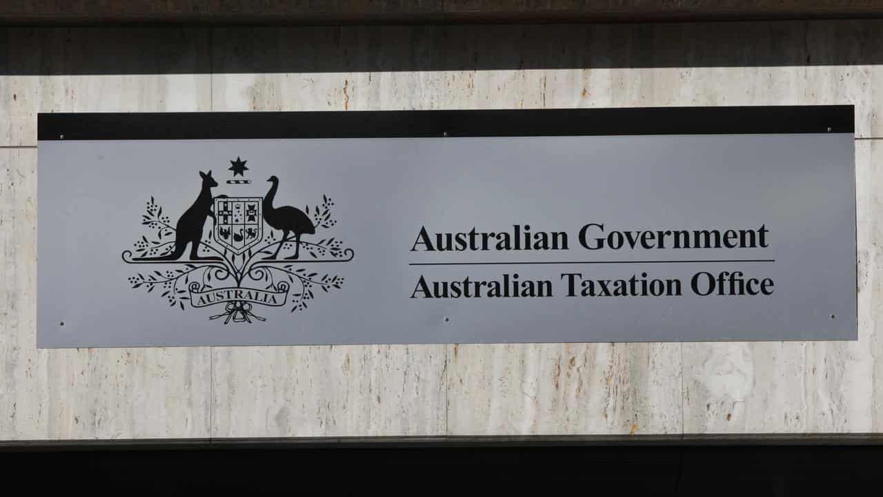 Signage for the Australian Taxation Office (file image)