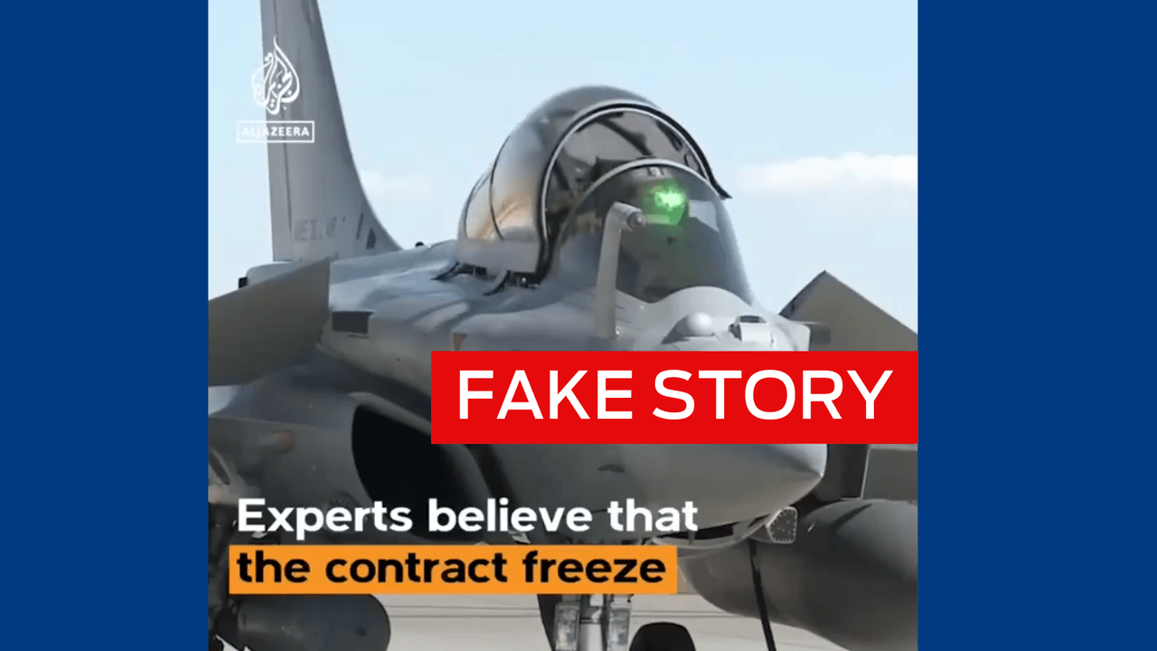 Still from fake UAE Pavel Durov story