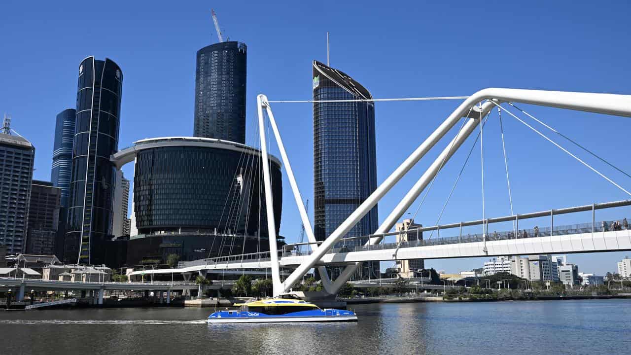 The Queen's Wharf precinct and Star Casino is Brisbane