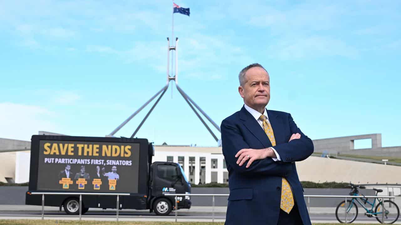 NDIS Minister Bill Shorten in July, 2024