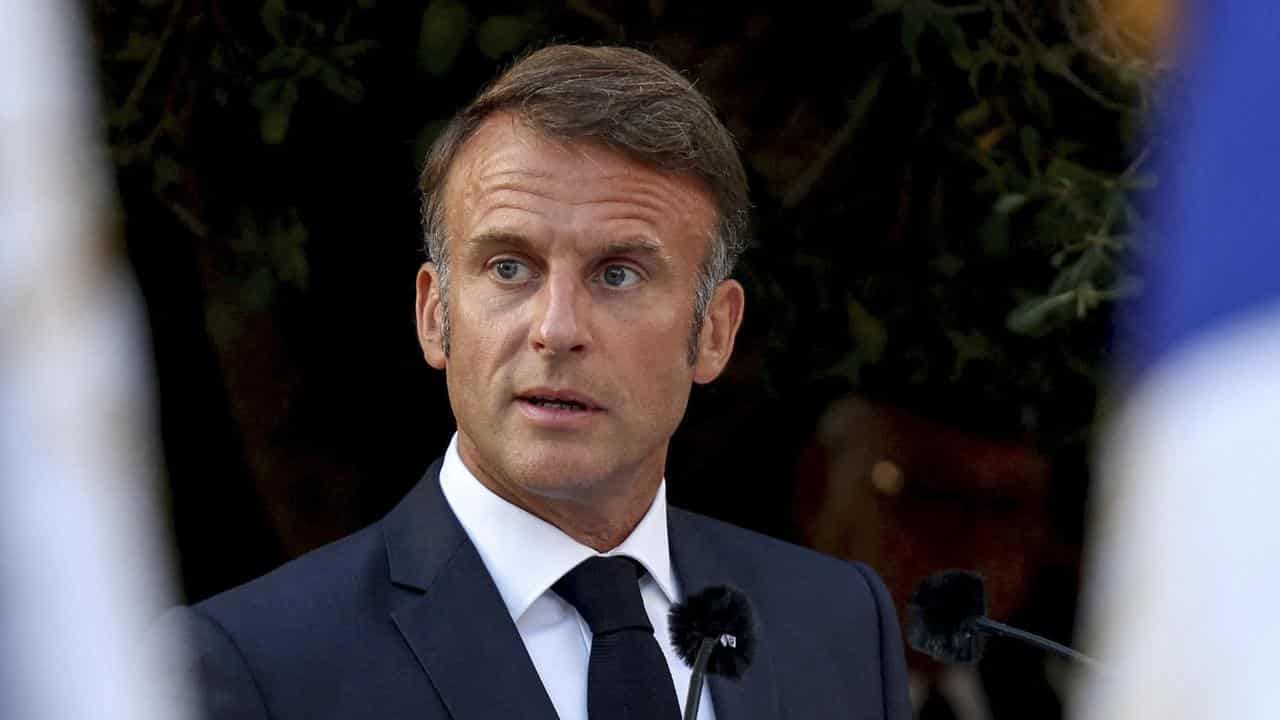 French President Emmanuel Macron