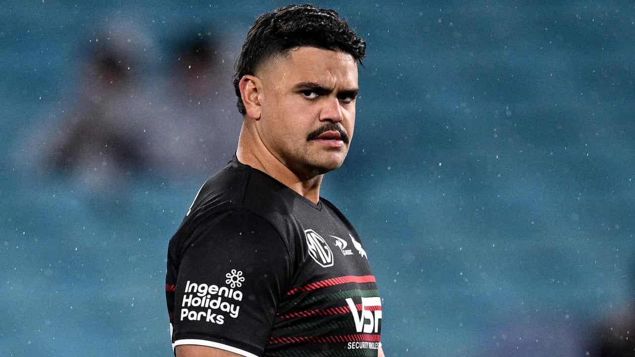 Latrell Mitchell of the Rabbitohs d