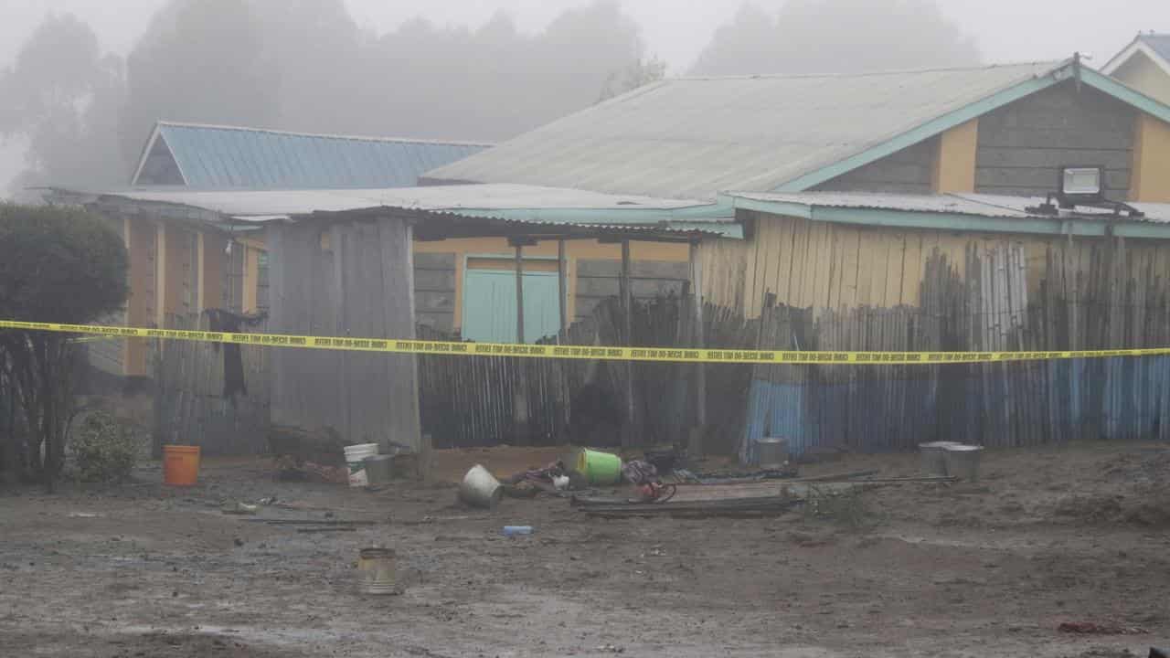 Hillside Endarasha Academy in Nyeri, Kenya, after the fire