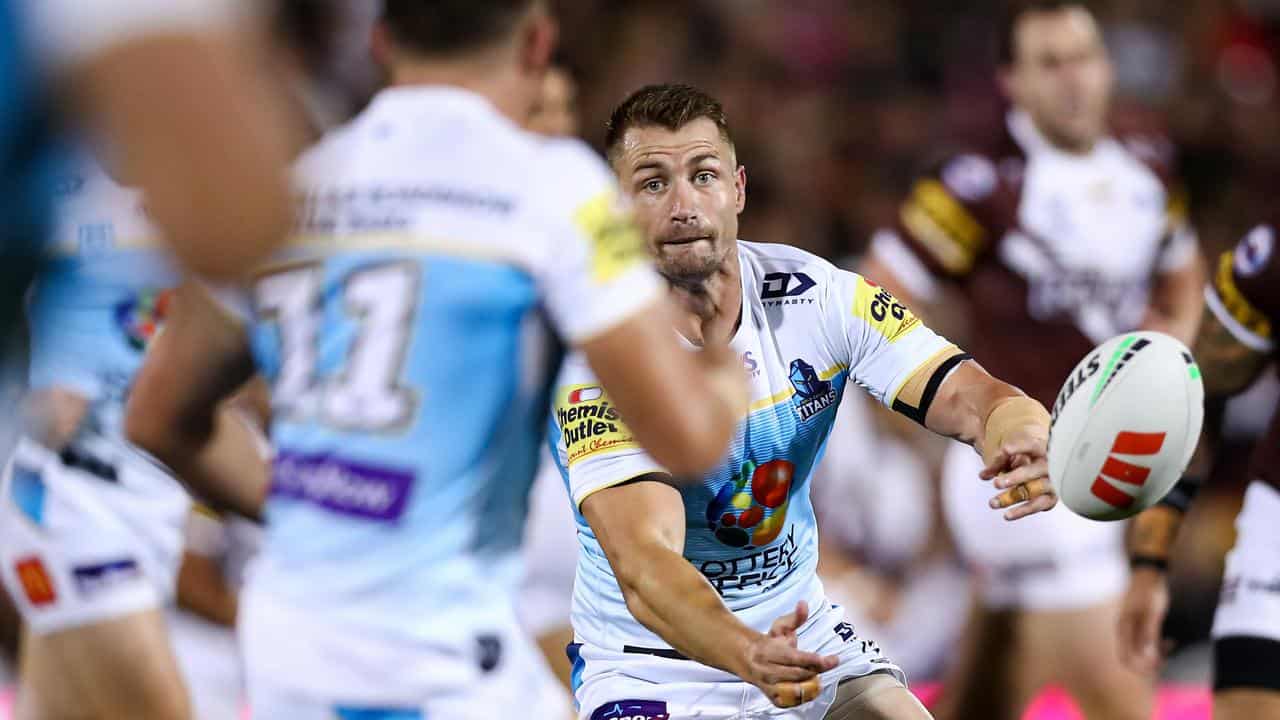 The Titans' Kieran Foran.