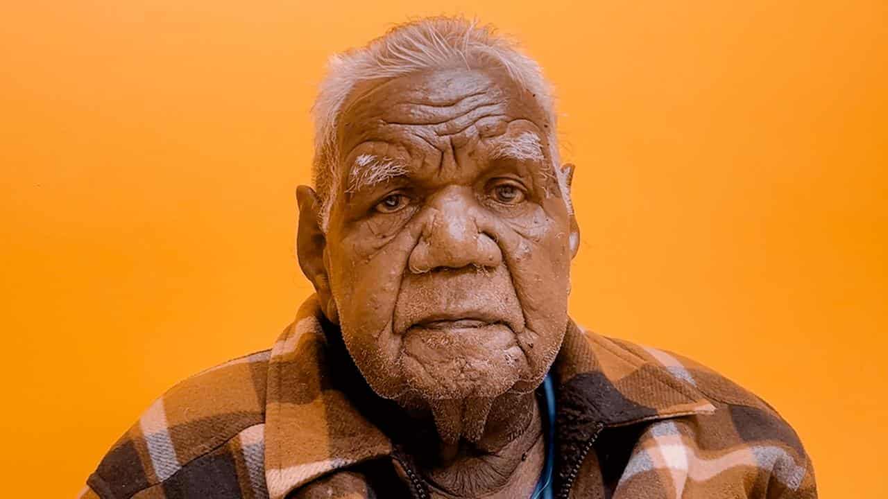 Warumungu elder Michael Jones Jampijinpa