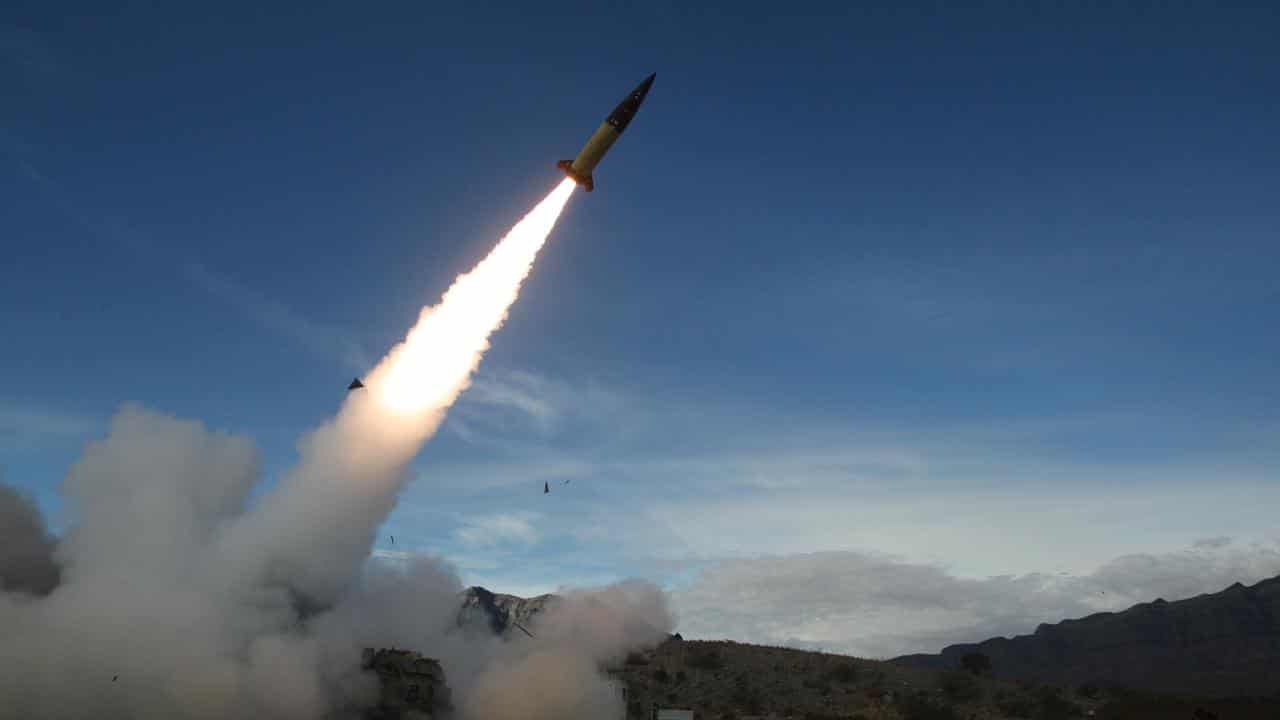 Live fire testing at White Sands Missile Range in New Mexico