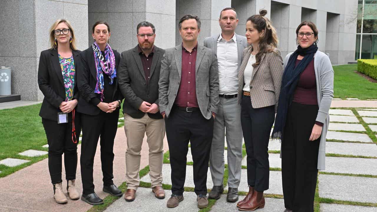 The group of environment and conservation leaders in Canberra