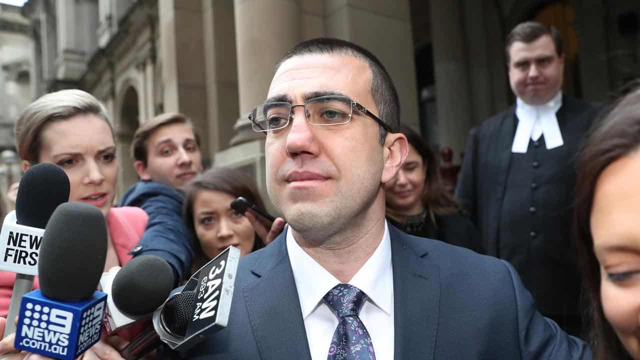 Faruk Orman leaves the Court of Appeal in Melbourne in 2019