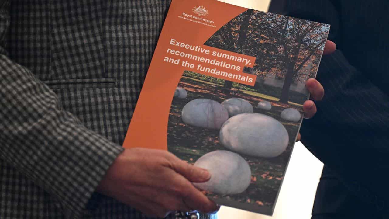 The Royal Commission report into Defence and Veterans Suicide