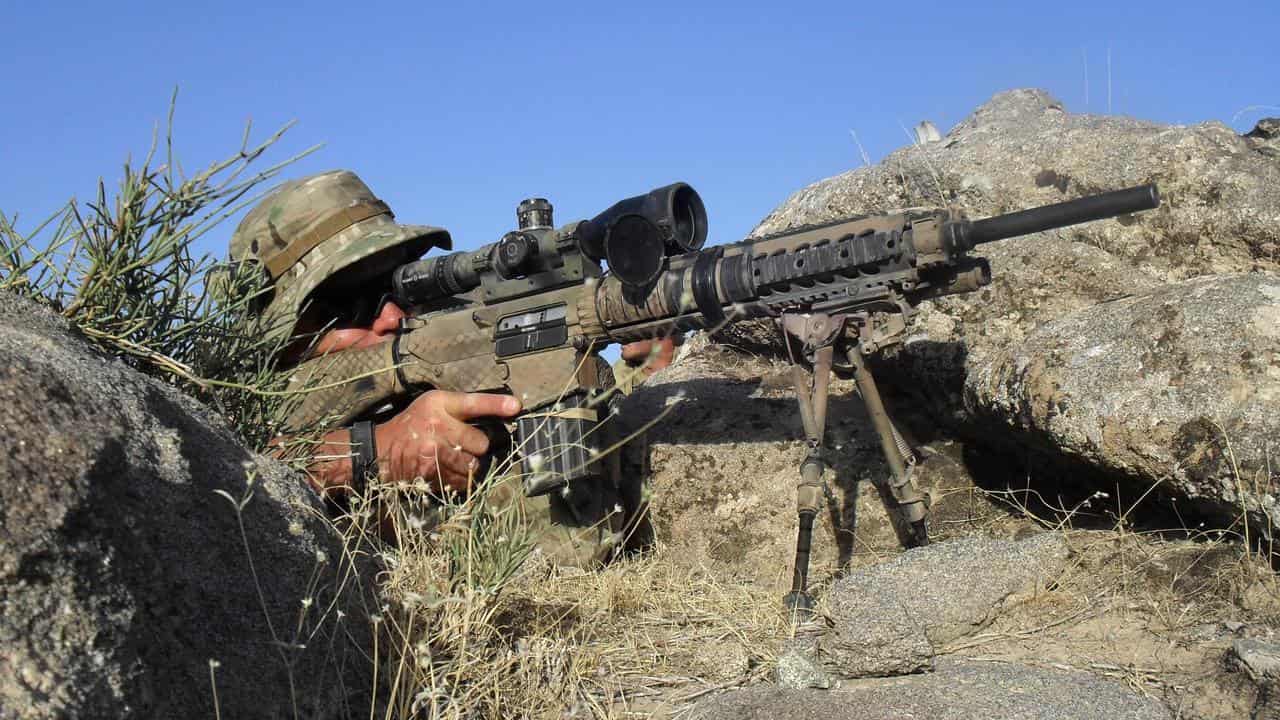 An Australian soldier in Afghanistan (file image)