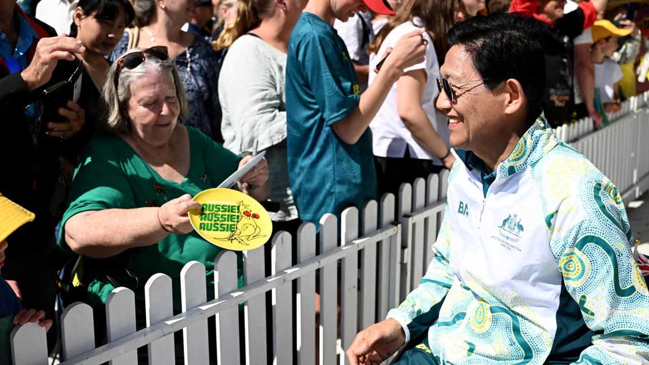 Para table tennis athlete Jimmy Huo.