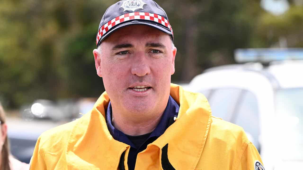 Victoria CFA Chief Officer Jason Heffernan