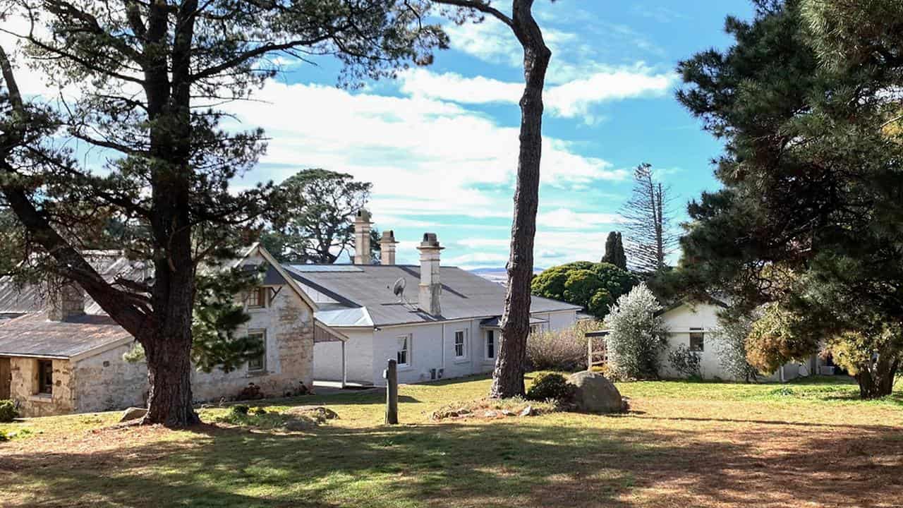 The Moorhouse family's property in Dalgety, southern NSW