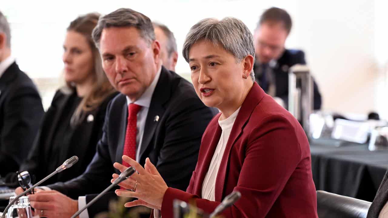 Foreign Minister Penny Wong and Defence Minister Richard Marles