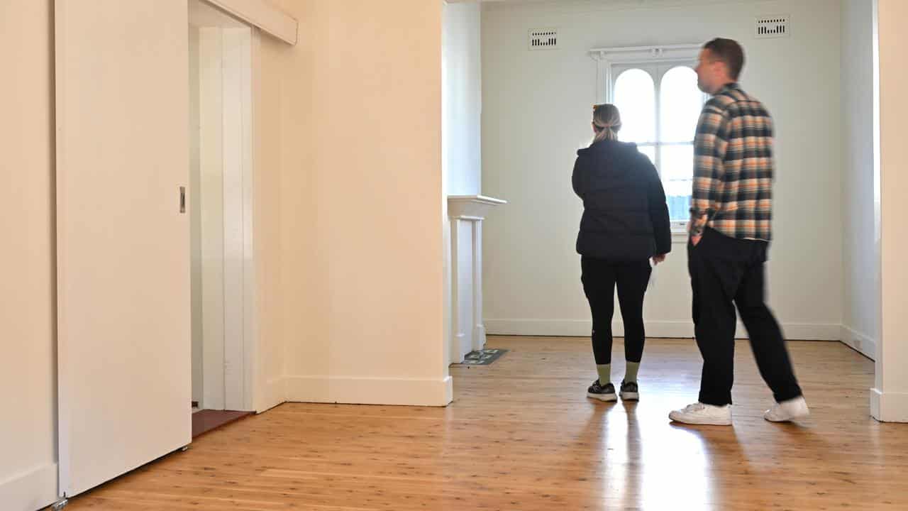 Buyers inspecting a house (file image)