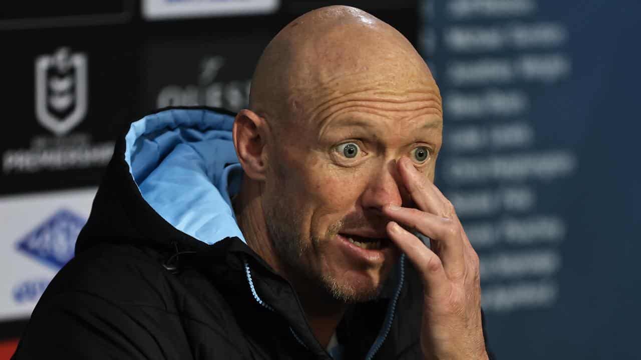 Cronulla coach Craig Fitzgibbon.