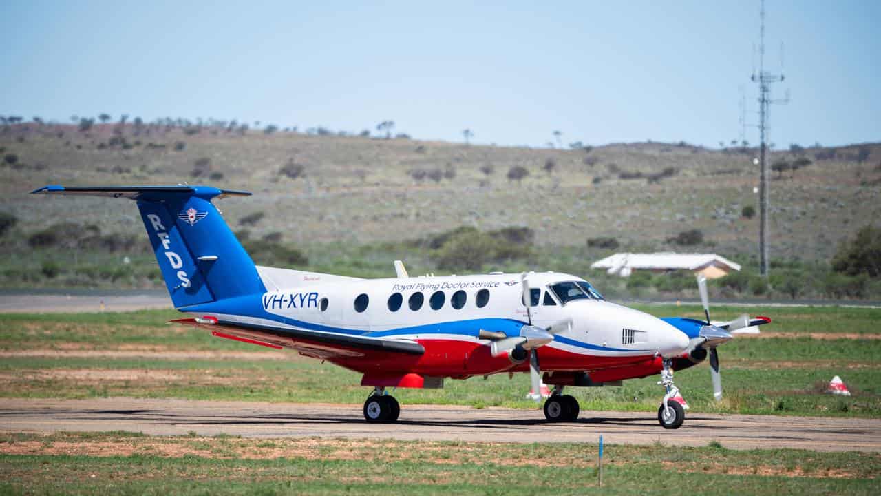 An RFDS aircraft.