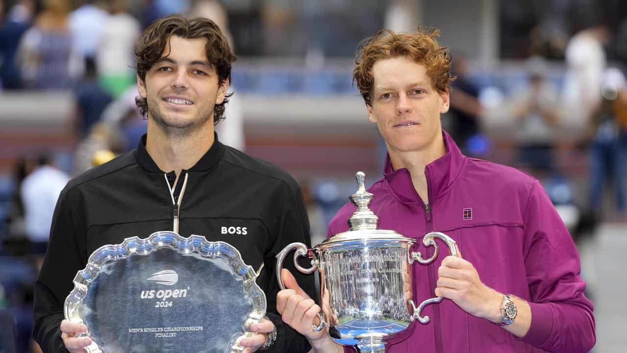 Taylor Fritz and Jannik Sinner.