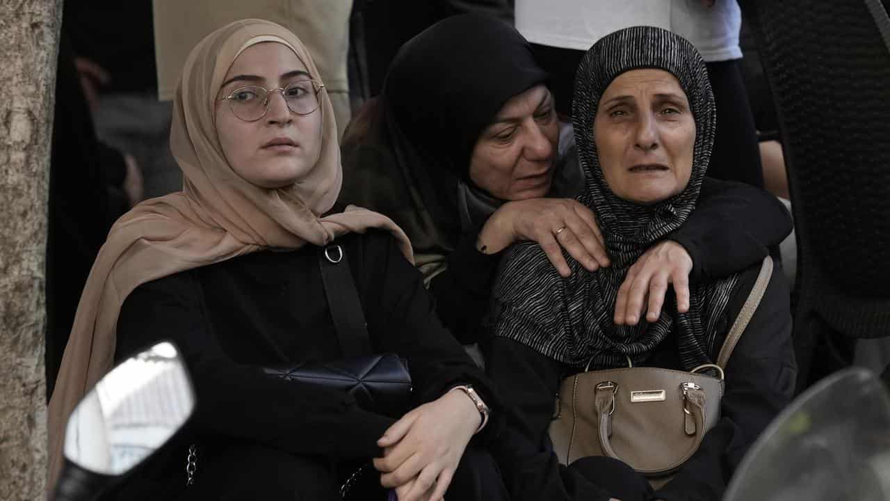 Relatives of the victims