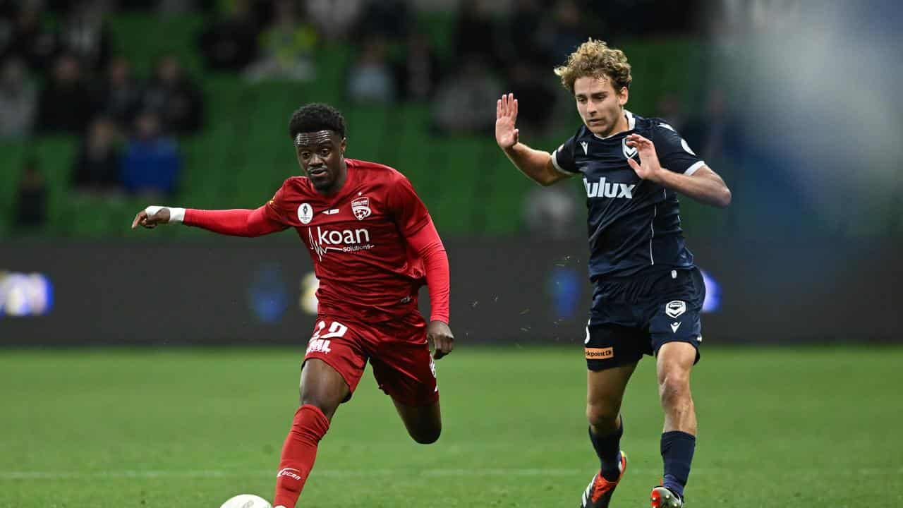 Yaya Dukuly of Adelaide United