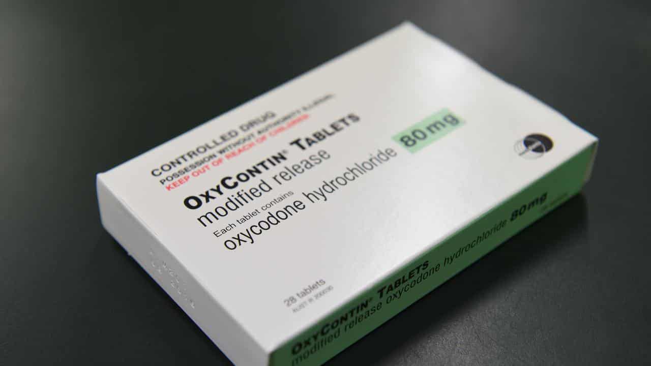 OxyContin tablets (file image)