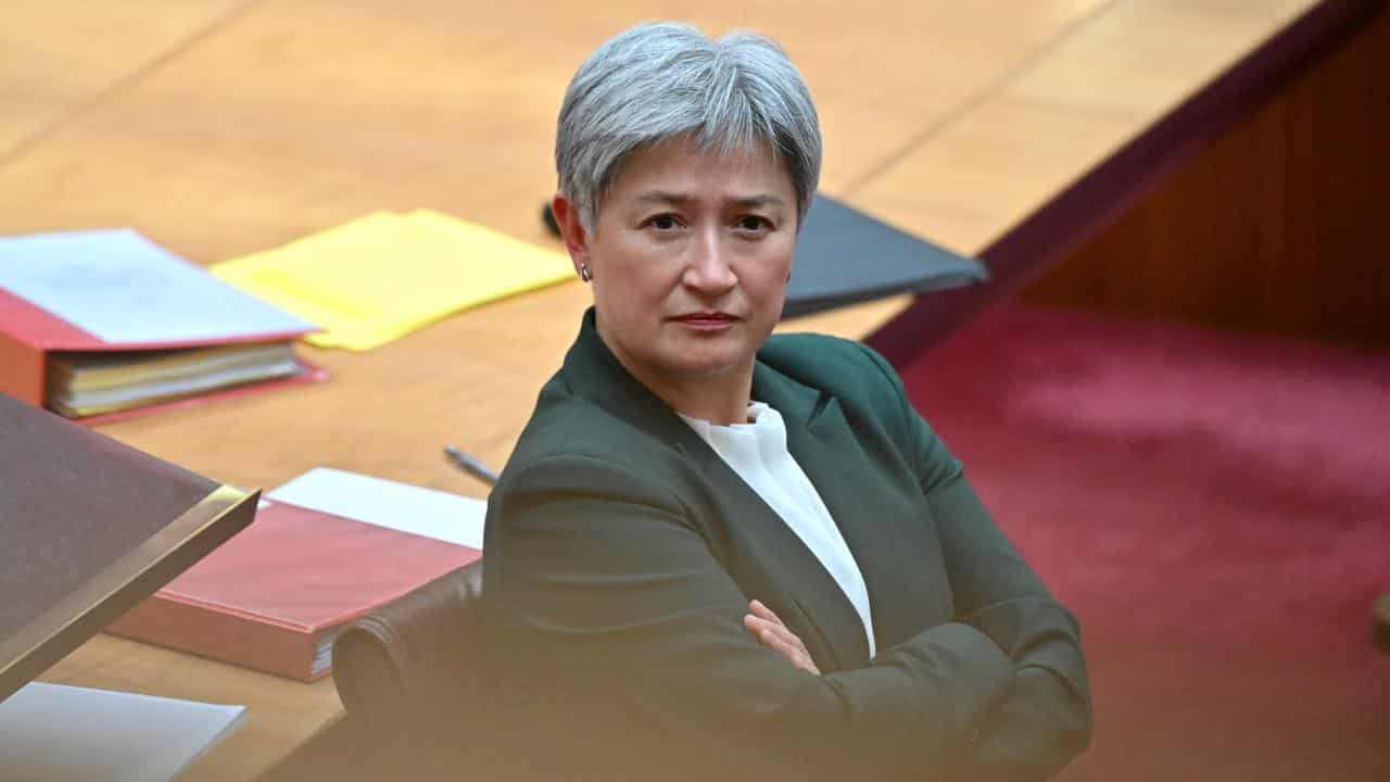 A file photo of Penny Wong 