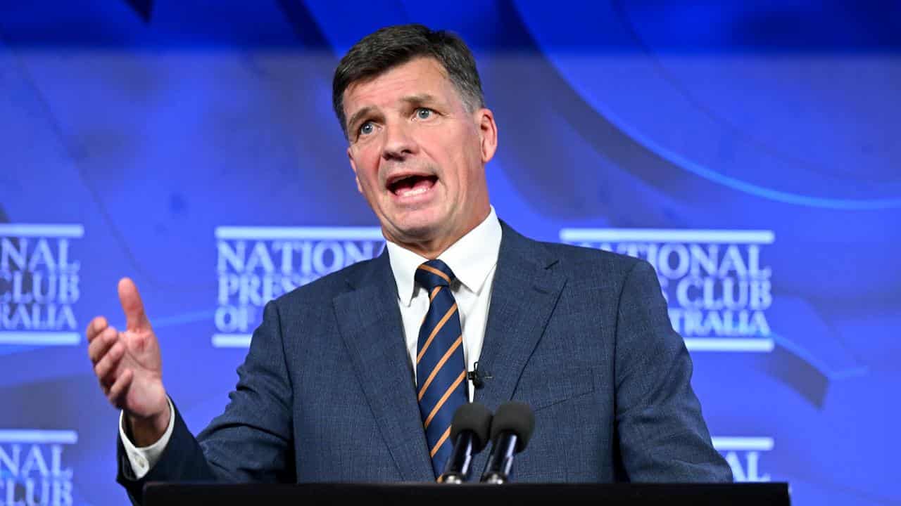 Shadow Treasurer Angus Taylor