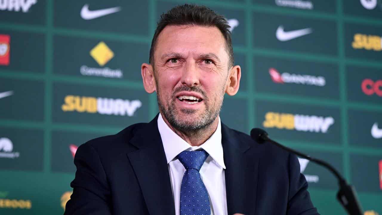 New Socceroos coach Tony Popovic.