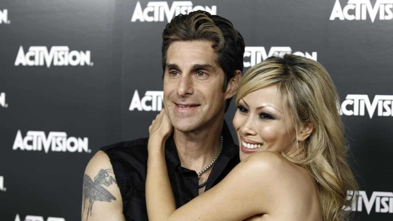 Perry Farrell and his wife Etty, pictured in 2010