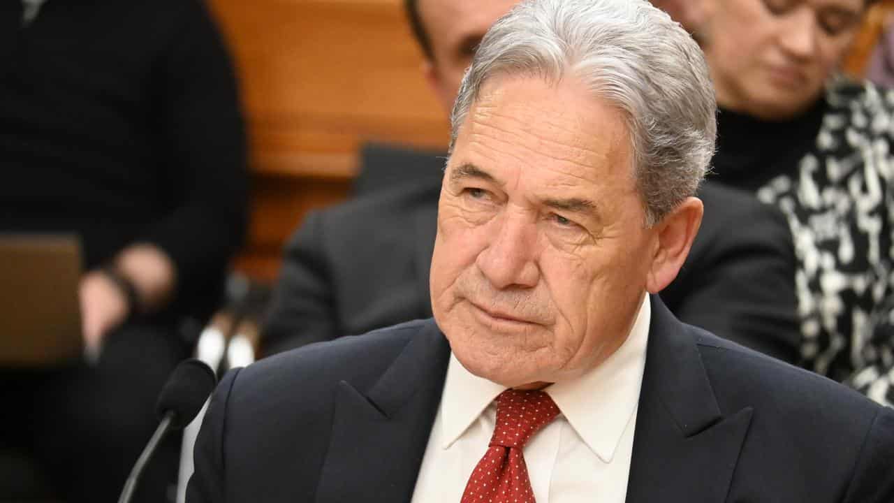 New Zealand Deputy Prime Minister and Foreign Minister Winston Peters