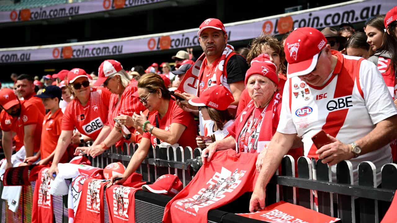 AFL SWANS TRAINING