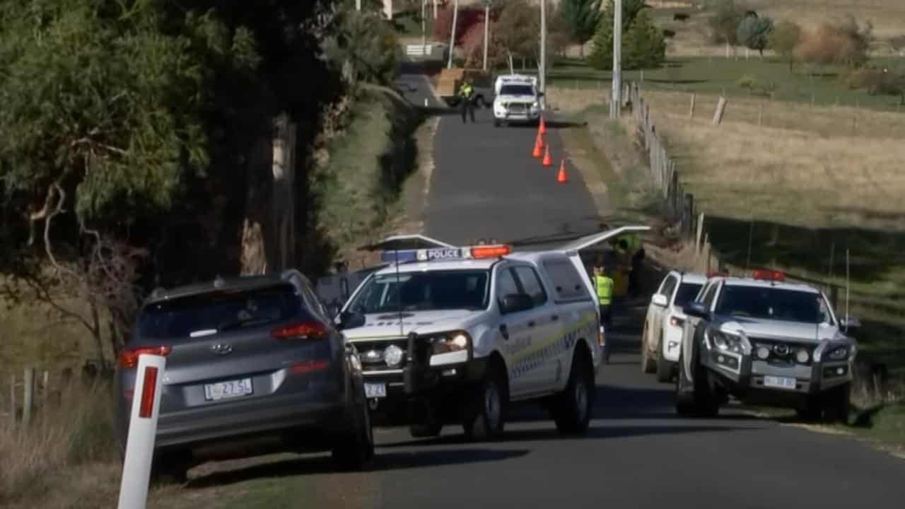 Leigh Mundy and Dennis Neagle crash in Targa