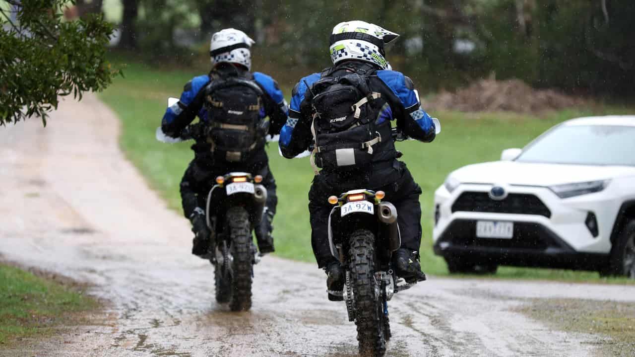 Police on trial bikes