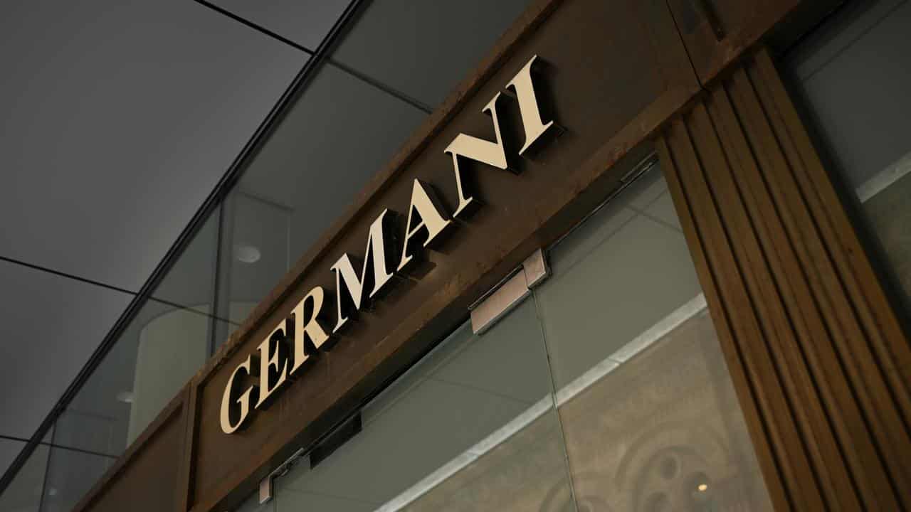 Germani store sign (file image)