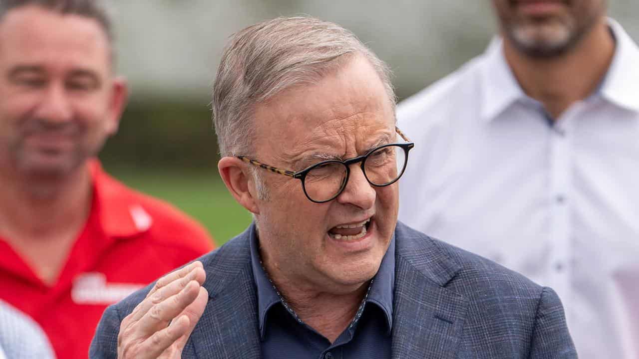 Australian Prime Minister Anthony Albanese.