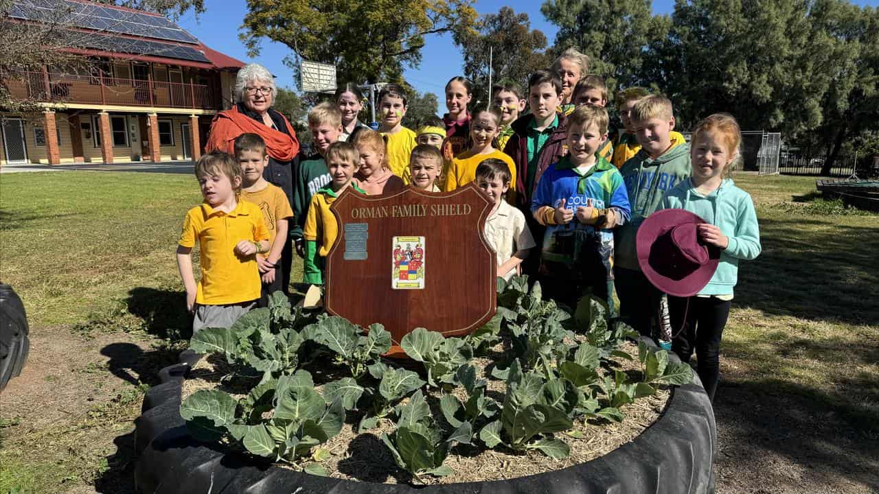 Students at Bellata Public School