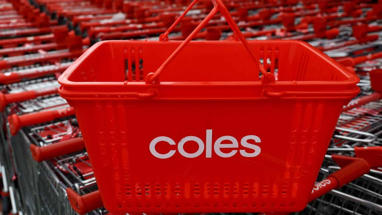 A Coles basket 