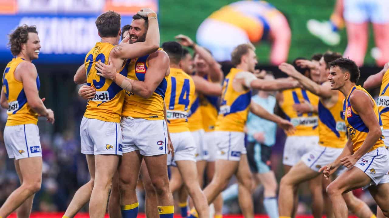 Happy West Coast players.