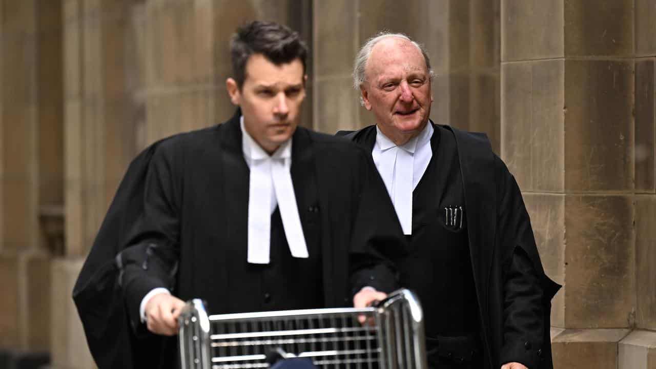 Barrister Tim Tobin SC (right)