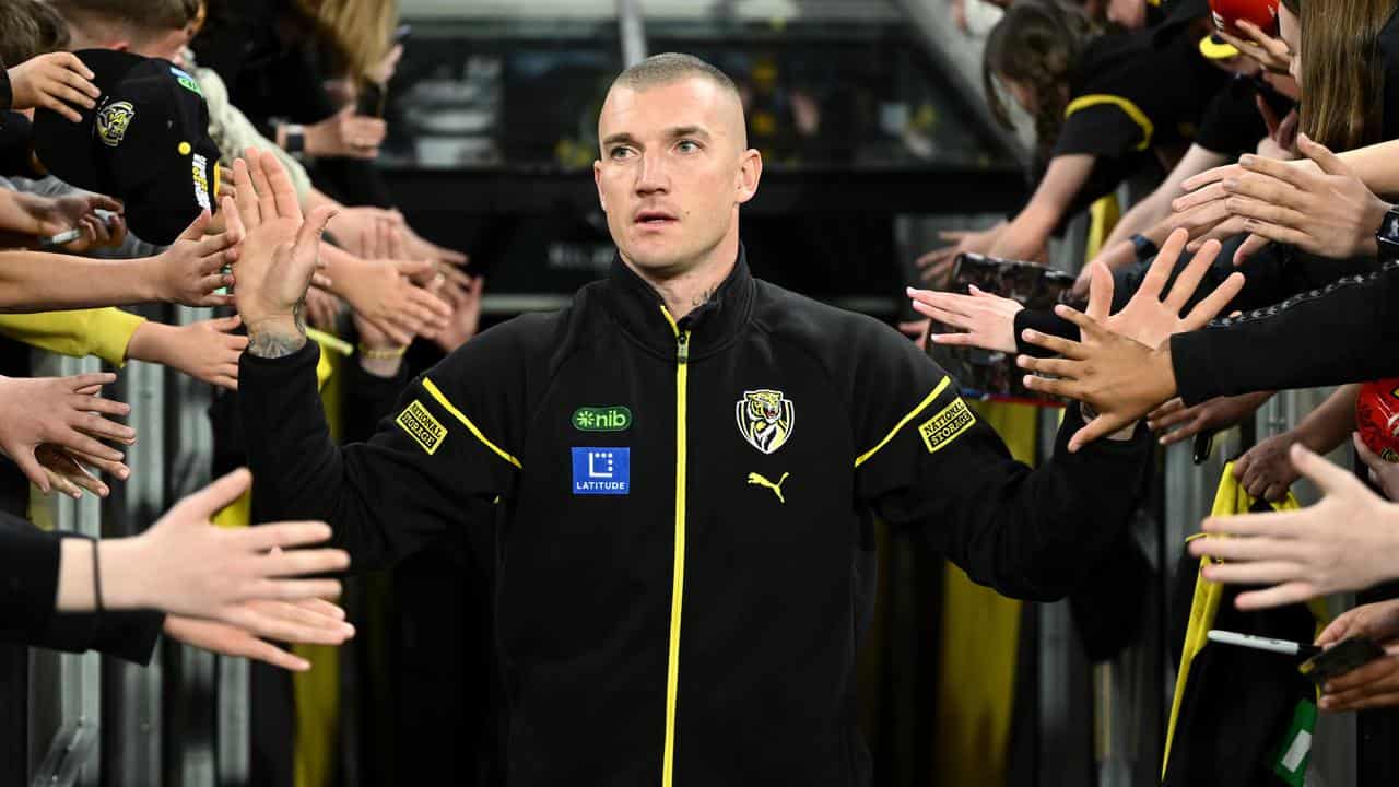 Richmond superstar Dustin Martin.