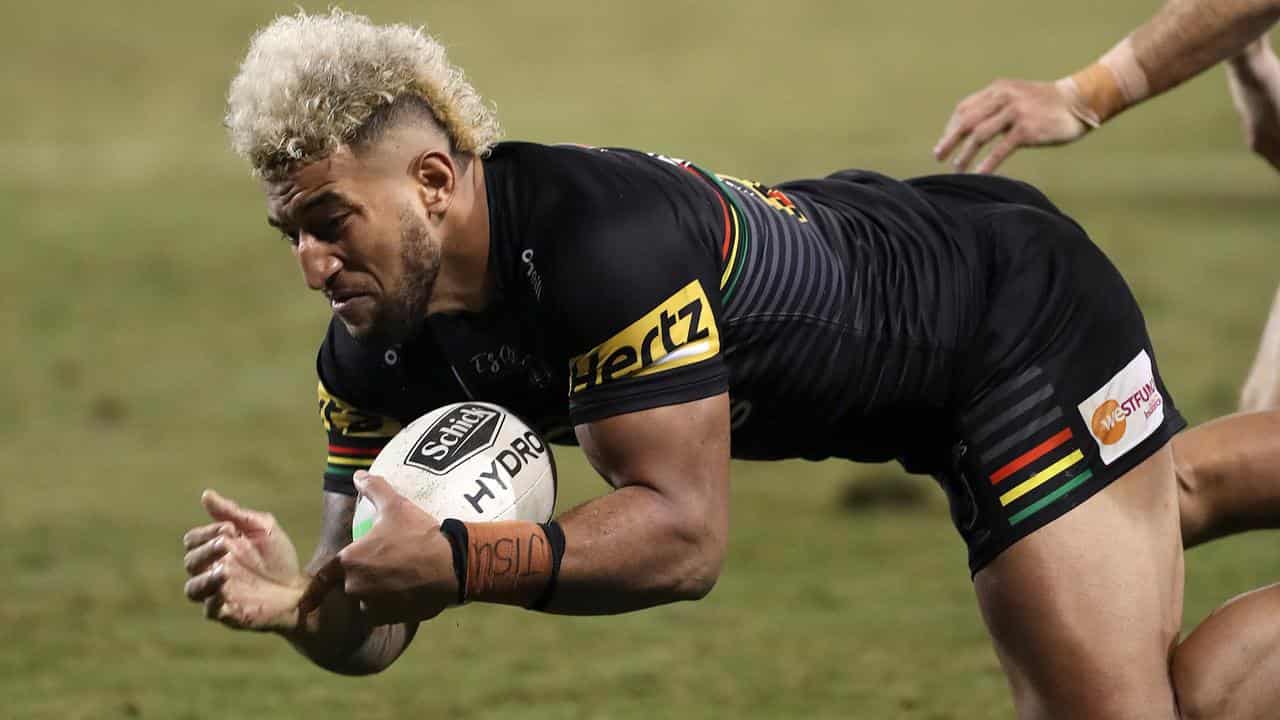 Viliame Kikau's try.