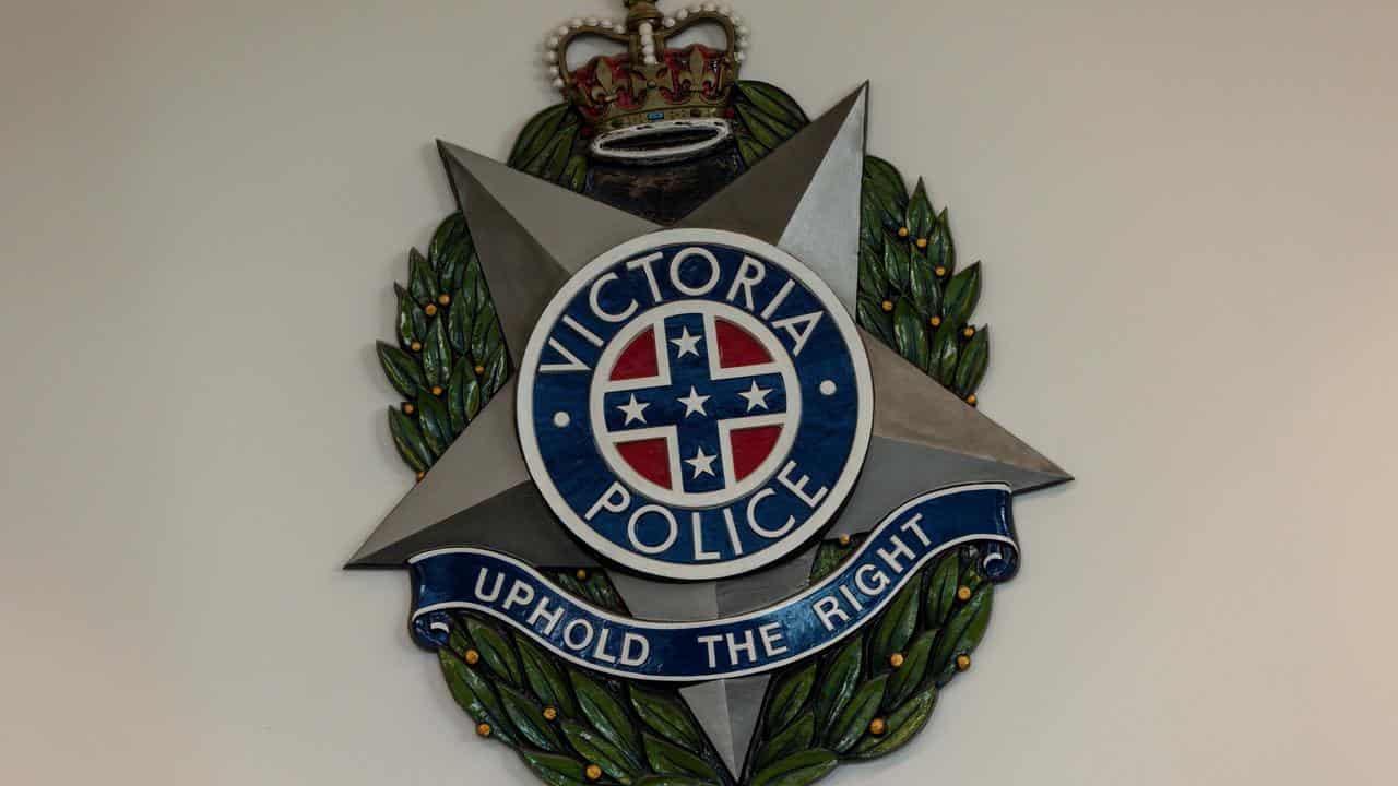 Police insignia (file image)